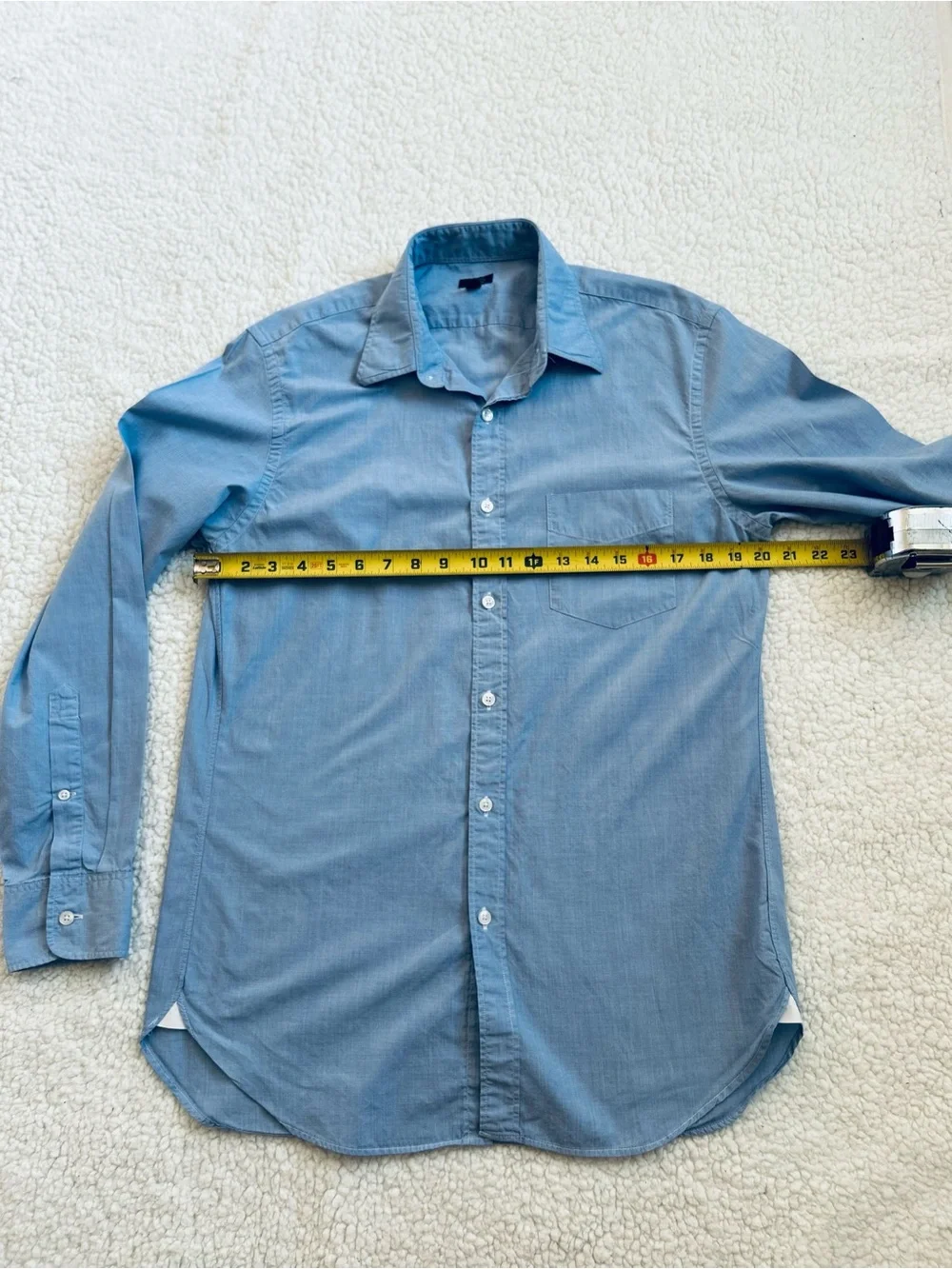 J. Crew Blue Men’s Button-Down Shirt